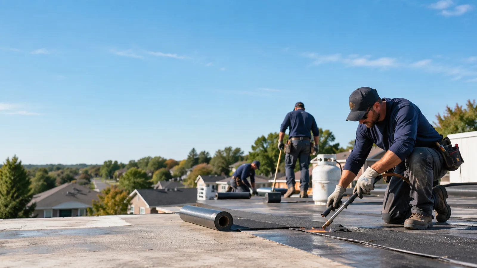 Flat Roof Leak Repair providers in Speer, IL